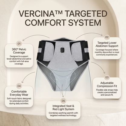 Vercina™ 360° Period Relief Heating Pad