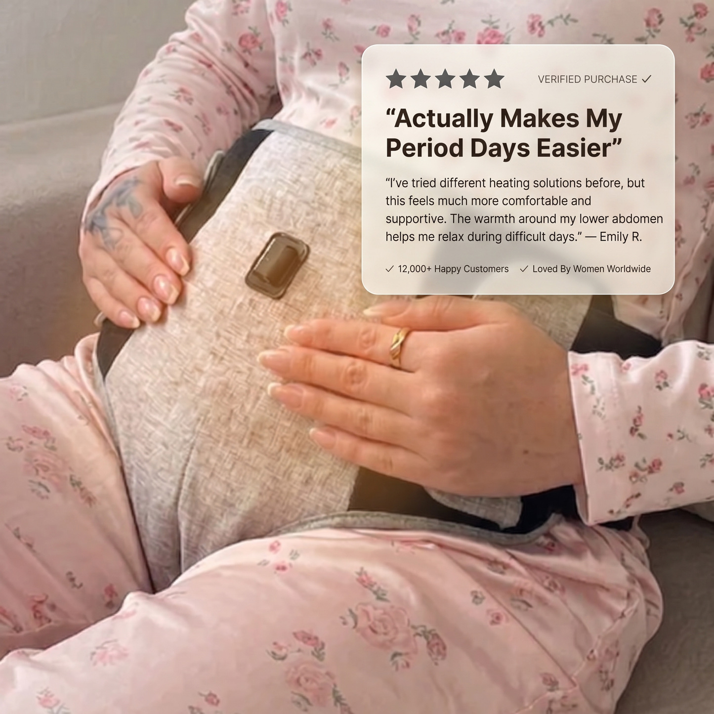 Vercina™ 360° Period Relief Heating Pad