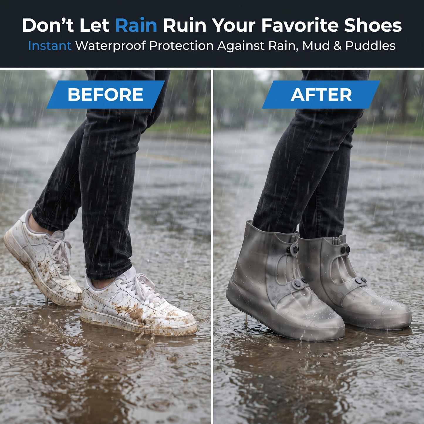 Vercina™ Waterproof Shoe Covers