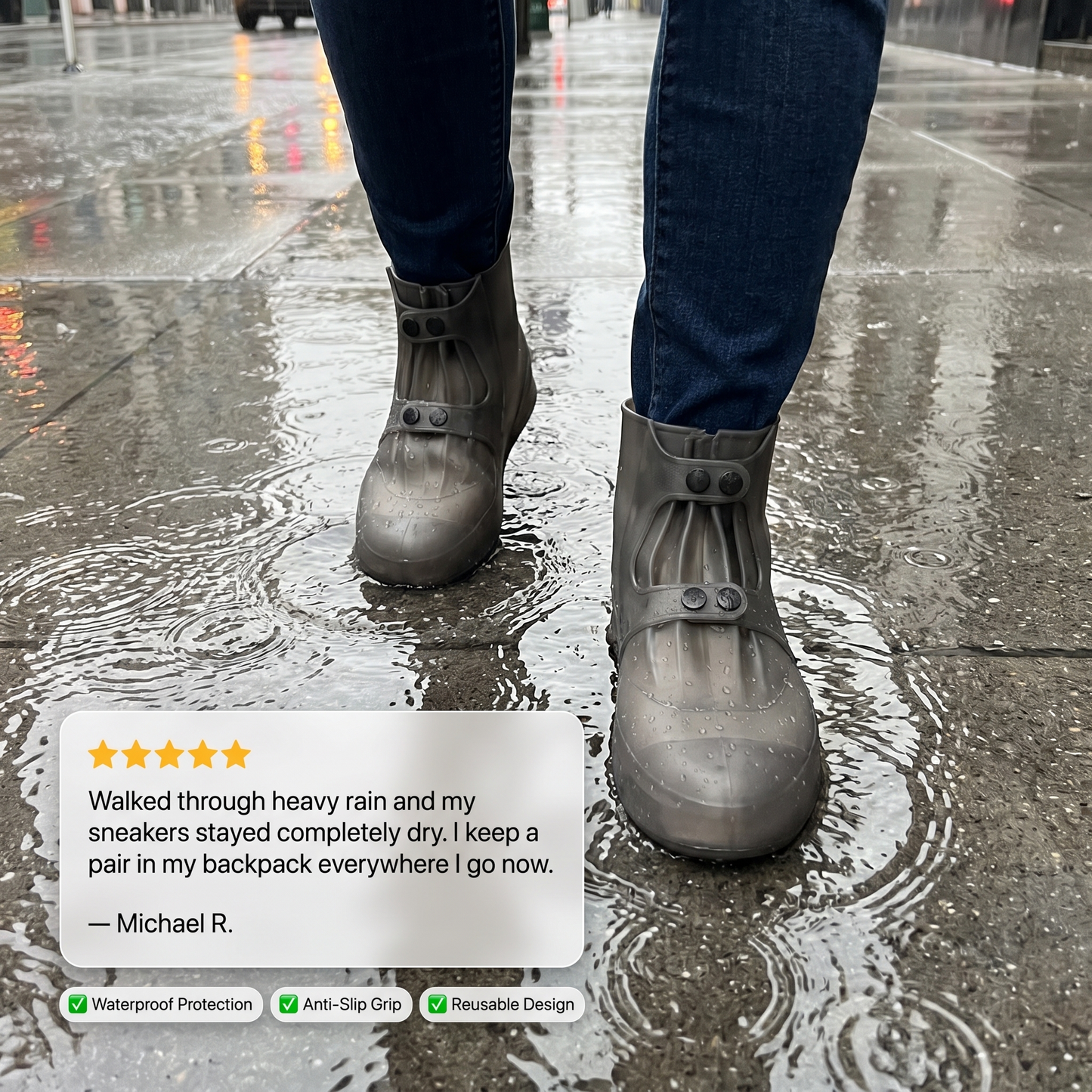 Vercina™ Waterproof Shoe Covers